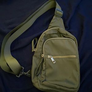Sling crossbody backpack
